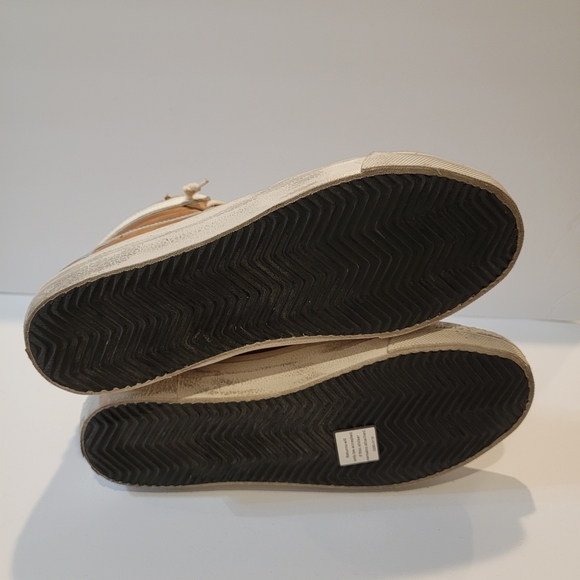 Golden Goose limited edition slide size 40 tan silver white fur lined sherpa - Picture 9 of 10